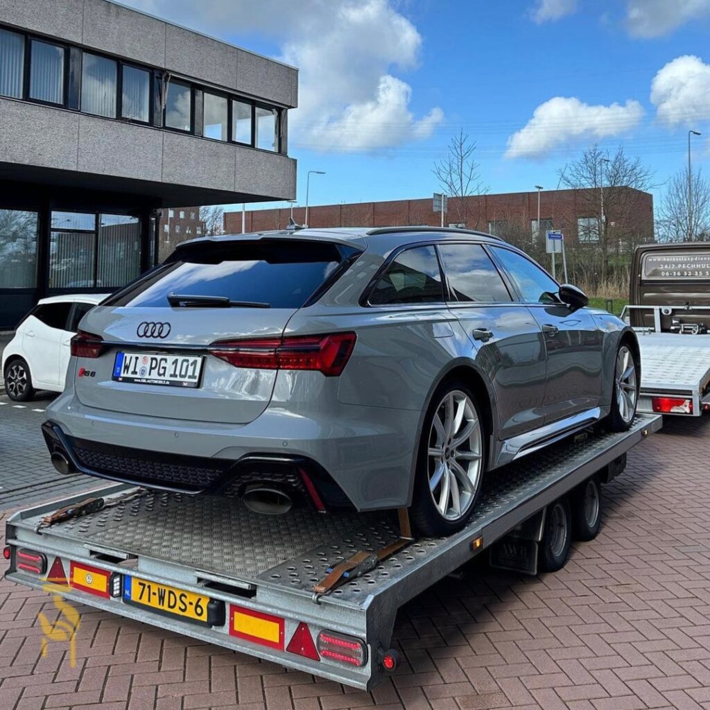Autotransport in Rotterdam